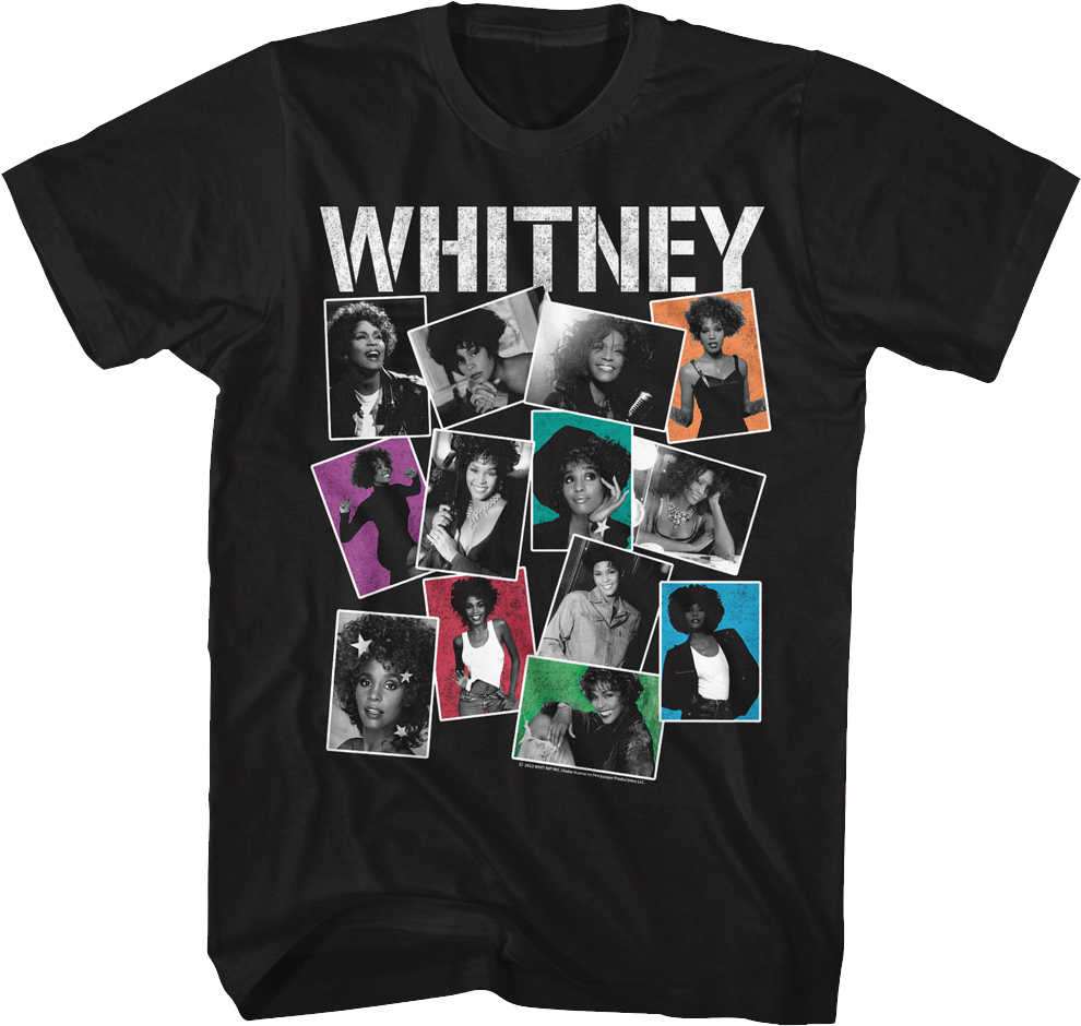 Photo Collage Whitney Houston T-Shirt product image 1