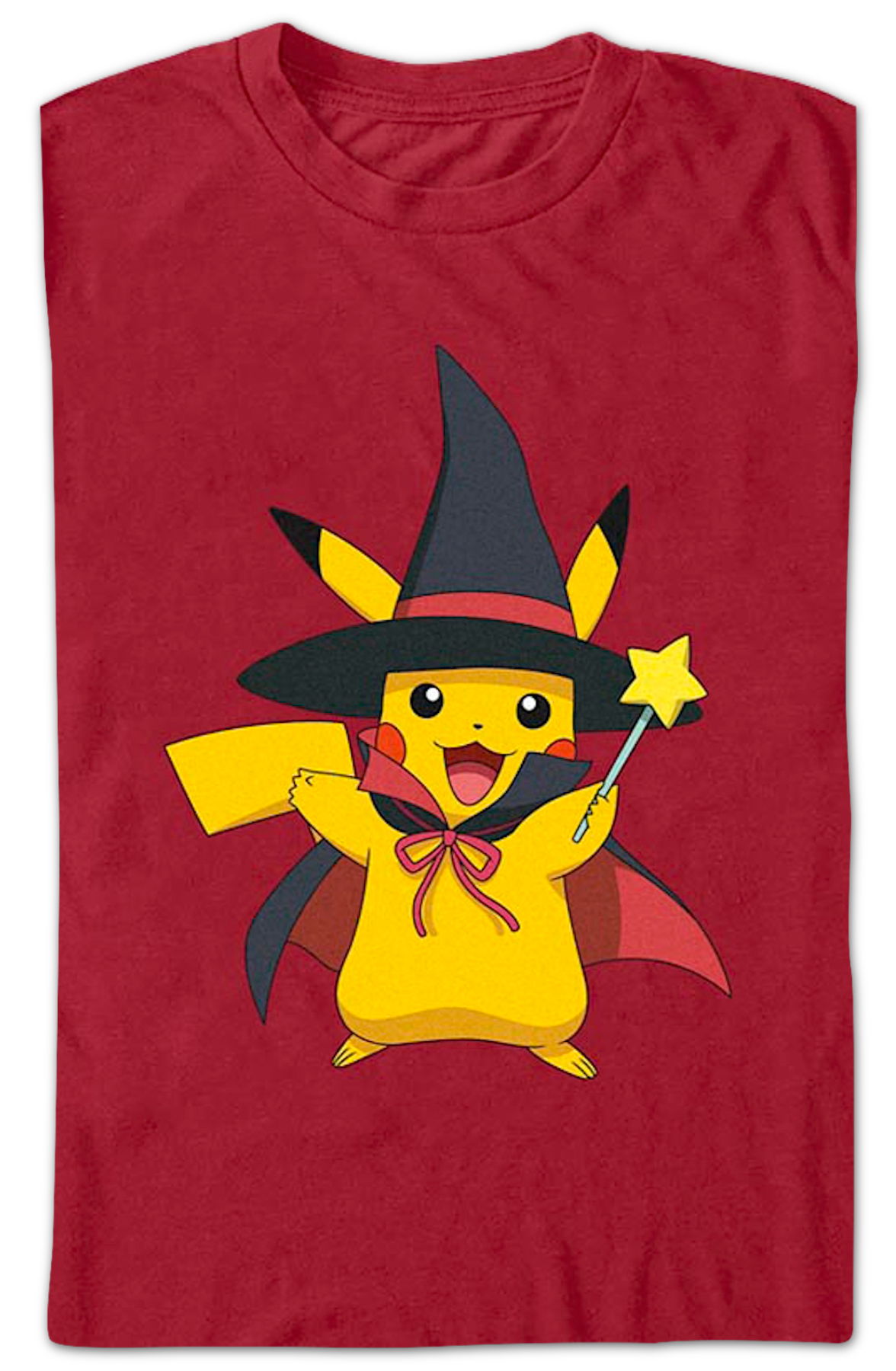 Pikachu Halloween Wizard Pokemon T-Shirt product image 2