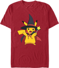 Pikachu Halloween Wizard Pokemon T-Shirt product image 1
