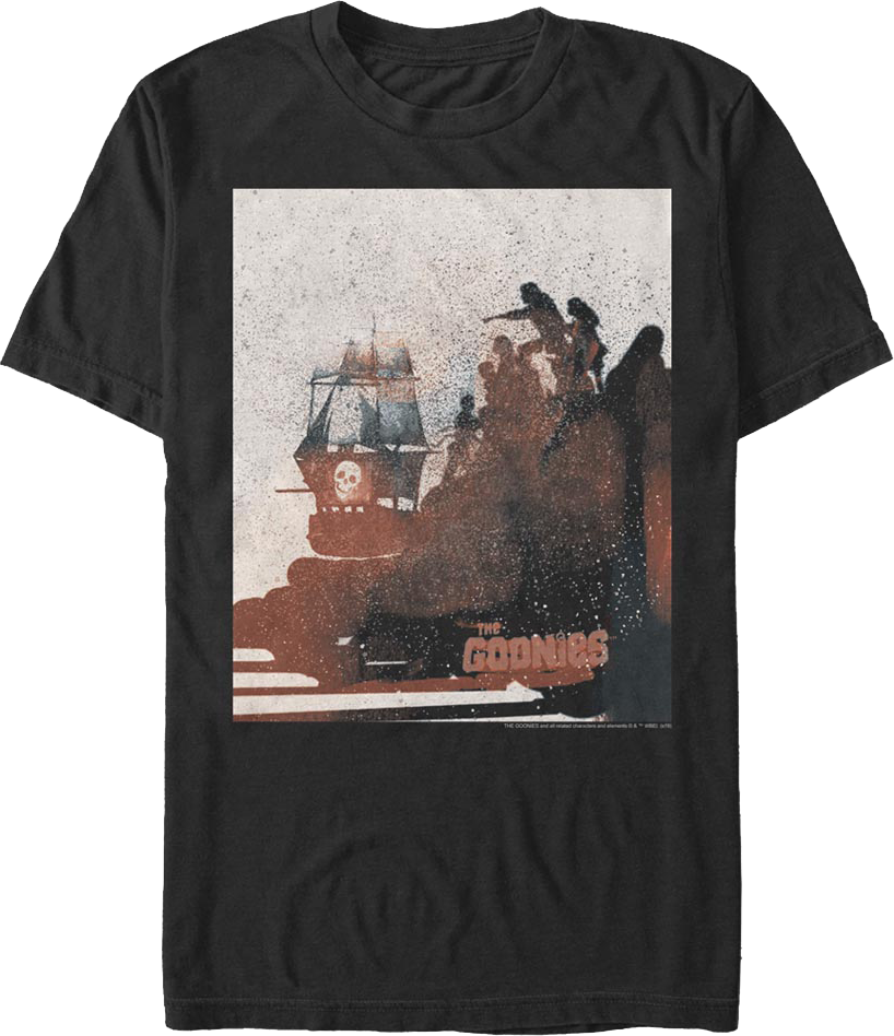 Pirate Ship Goonies T-Shirt product image 1