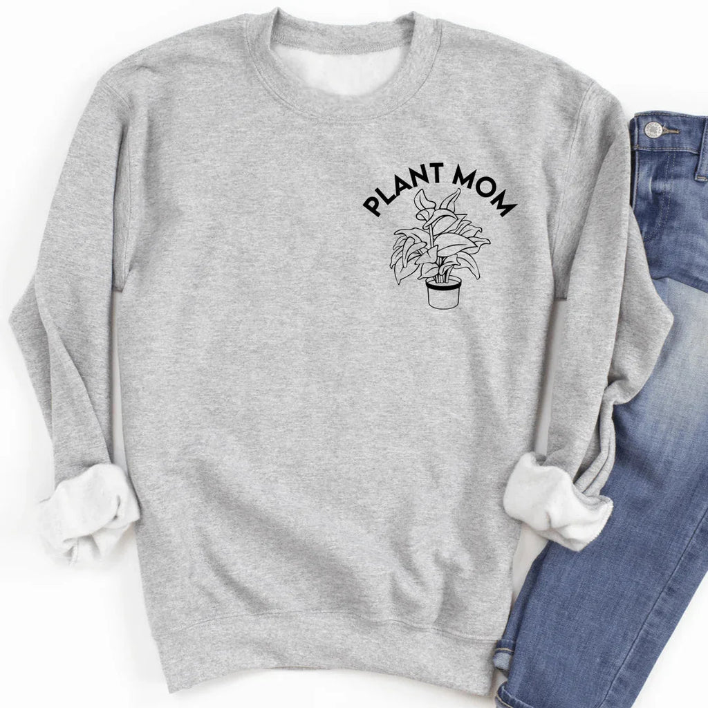 Botanical Garden Fleece Sweatshirt – "Plant Mom" product image 1