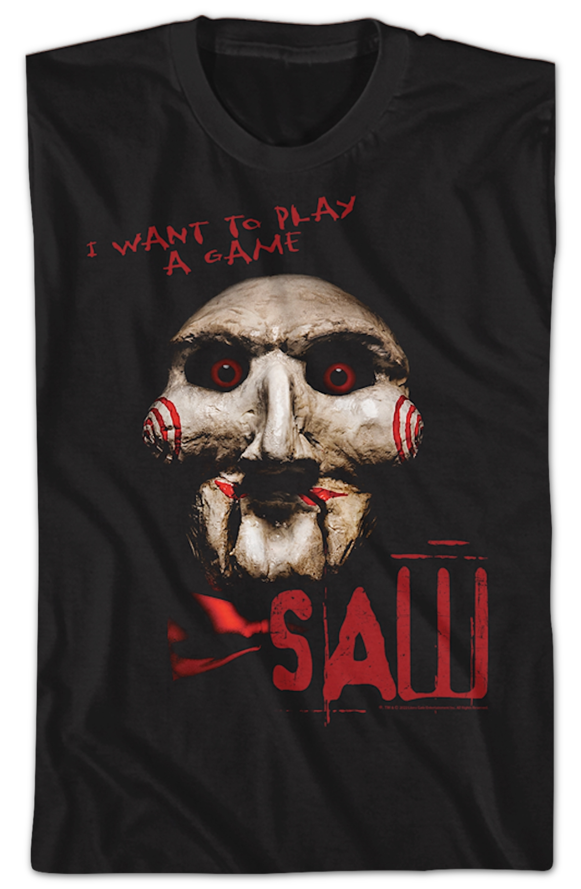 Play A Game Saw T-Shirt product image 2