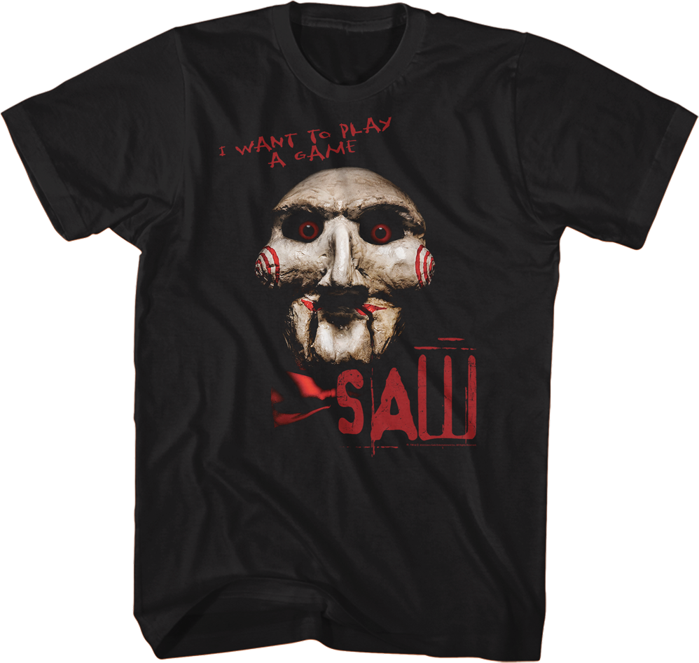 Play A Game Saw T-Shirt product image 1