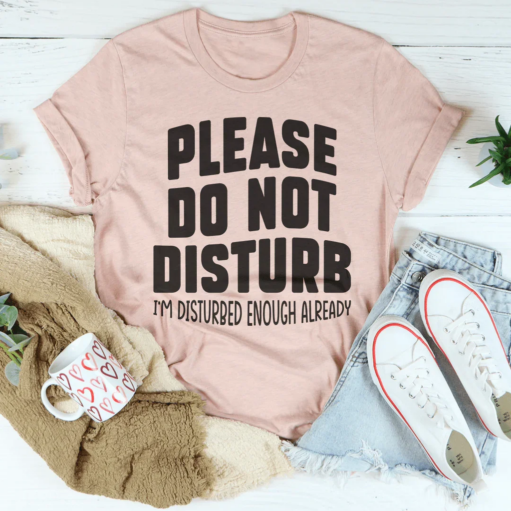 Please Do Not Disturb Tee product image 4