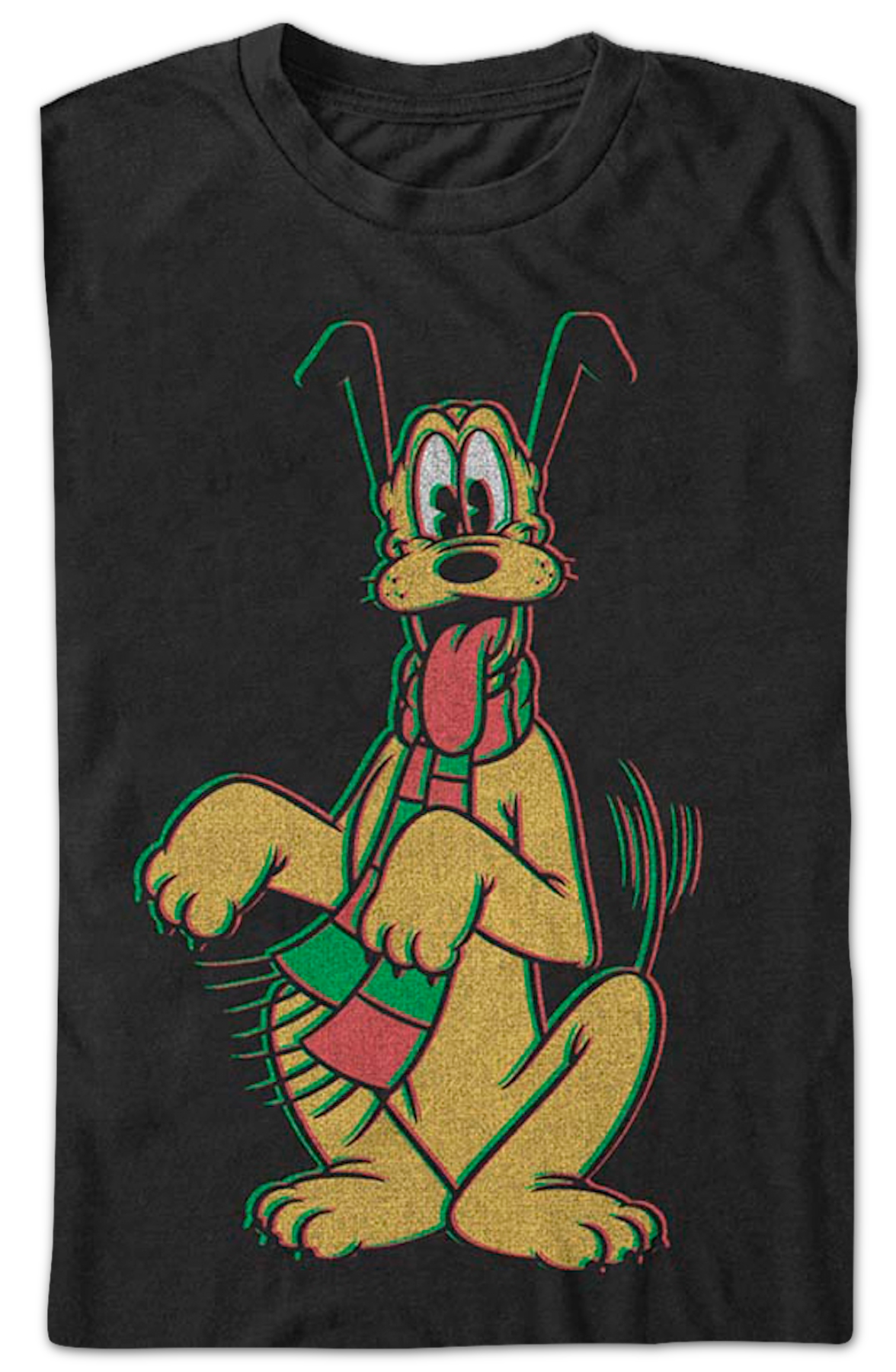 Pluto Holiday Scarf Disney T-Shirt product image 2