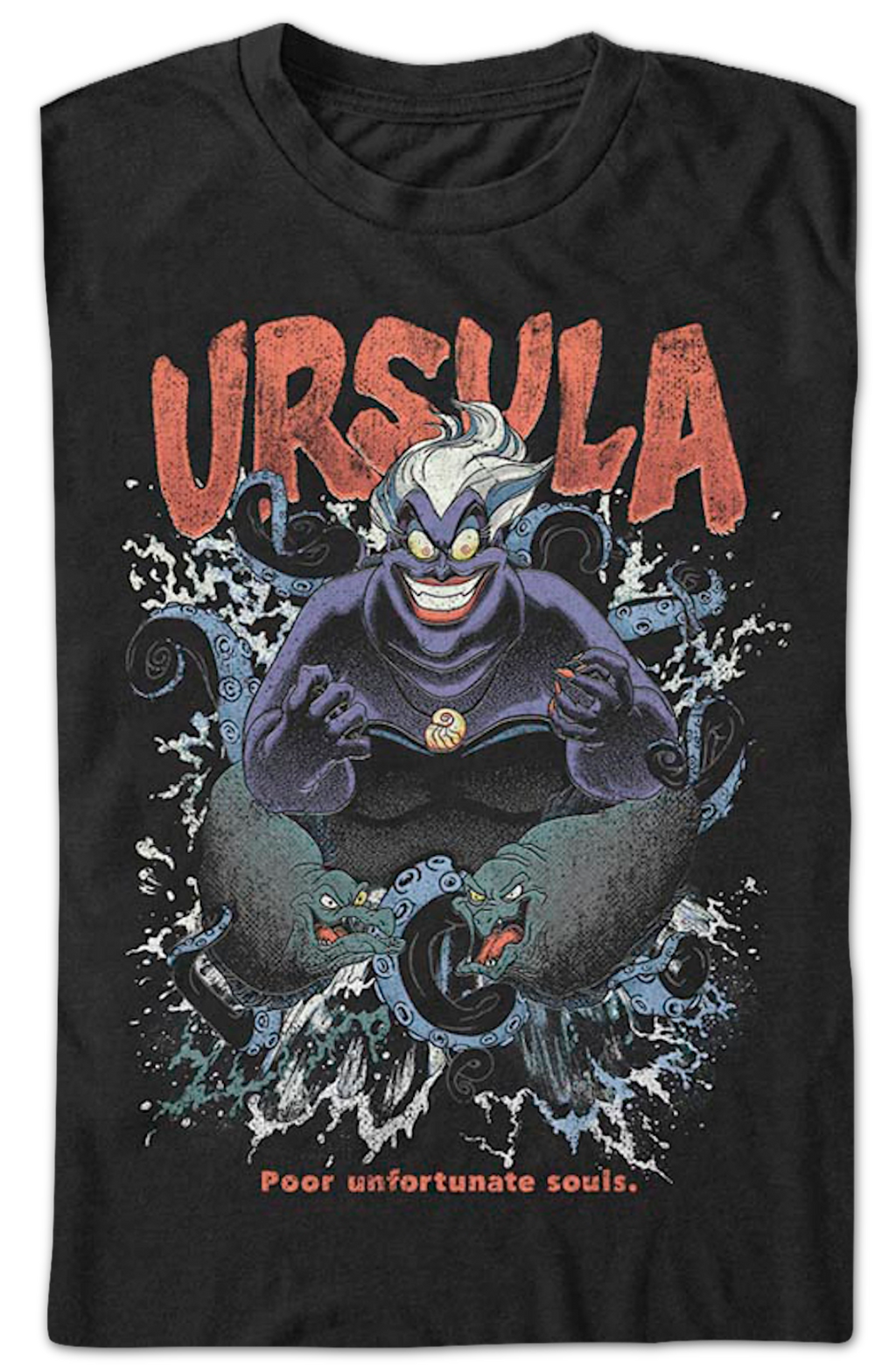 Poor Unfortunate Souls Little Mermaid T-Shirt product image 2