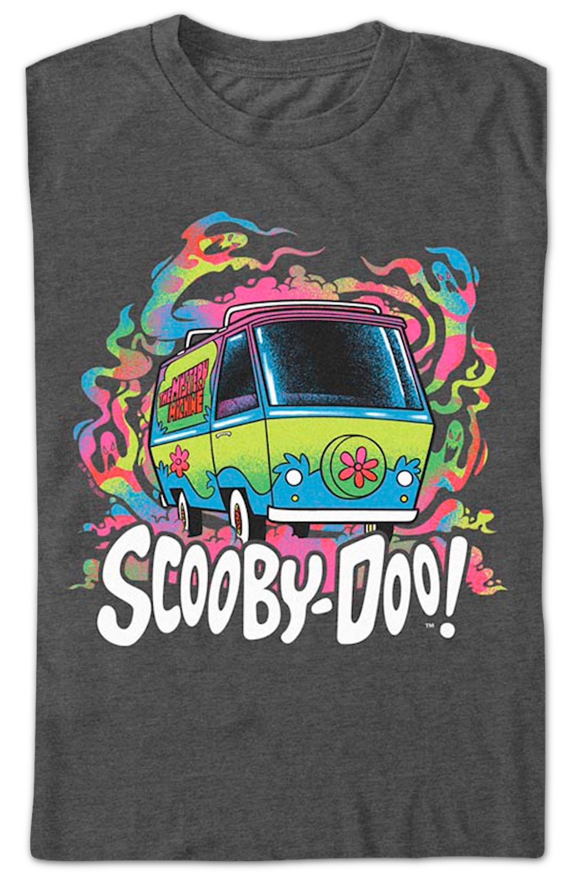 Psychedelic Ghosts Scooby-Doo T-Shirt product image 2
