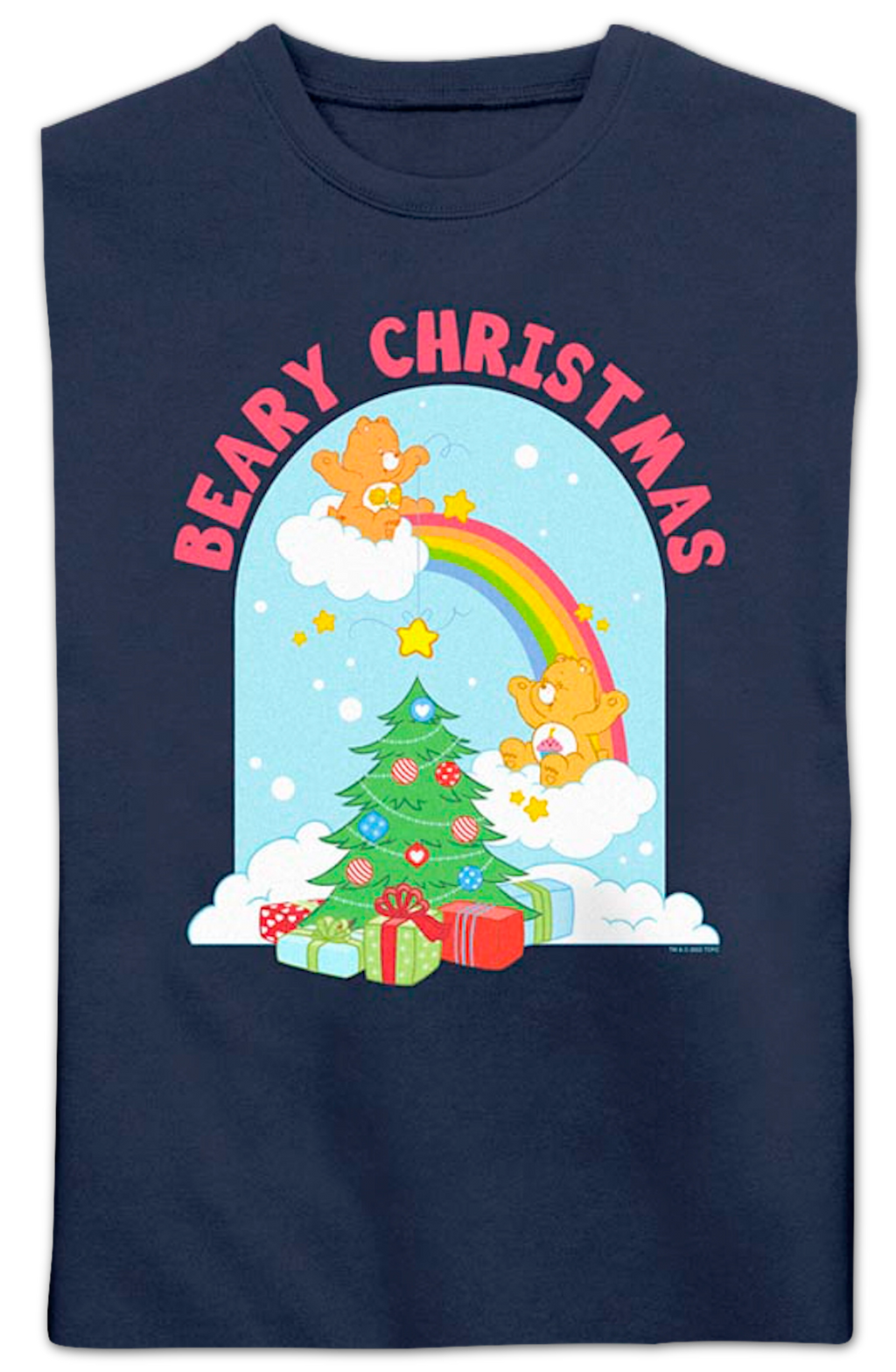 Rainbow Beary Christmas Care Bears Sweatshirt product image 2