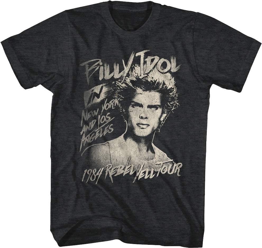Rebel Yell Tour Billy Idol T-Shirt product image 1