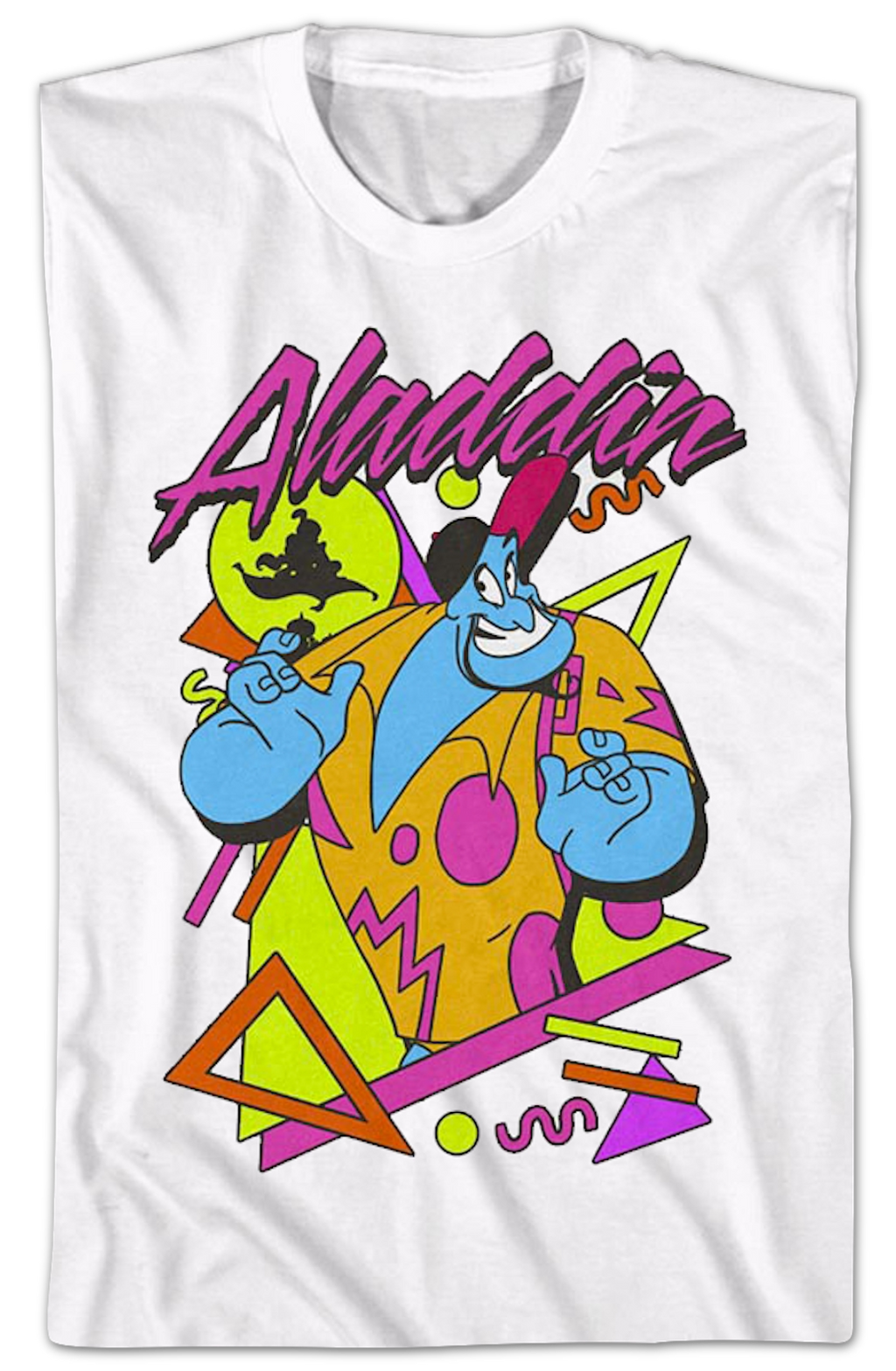 Retro Aladdin Genie Disney T-Shirt product image 2