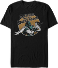 Retro Circle Creature From The Black Lagoon T-Shirt product image 1