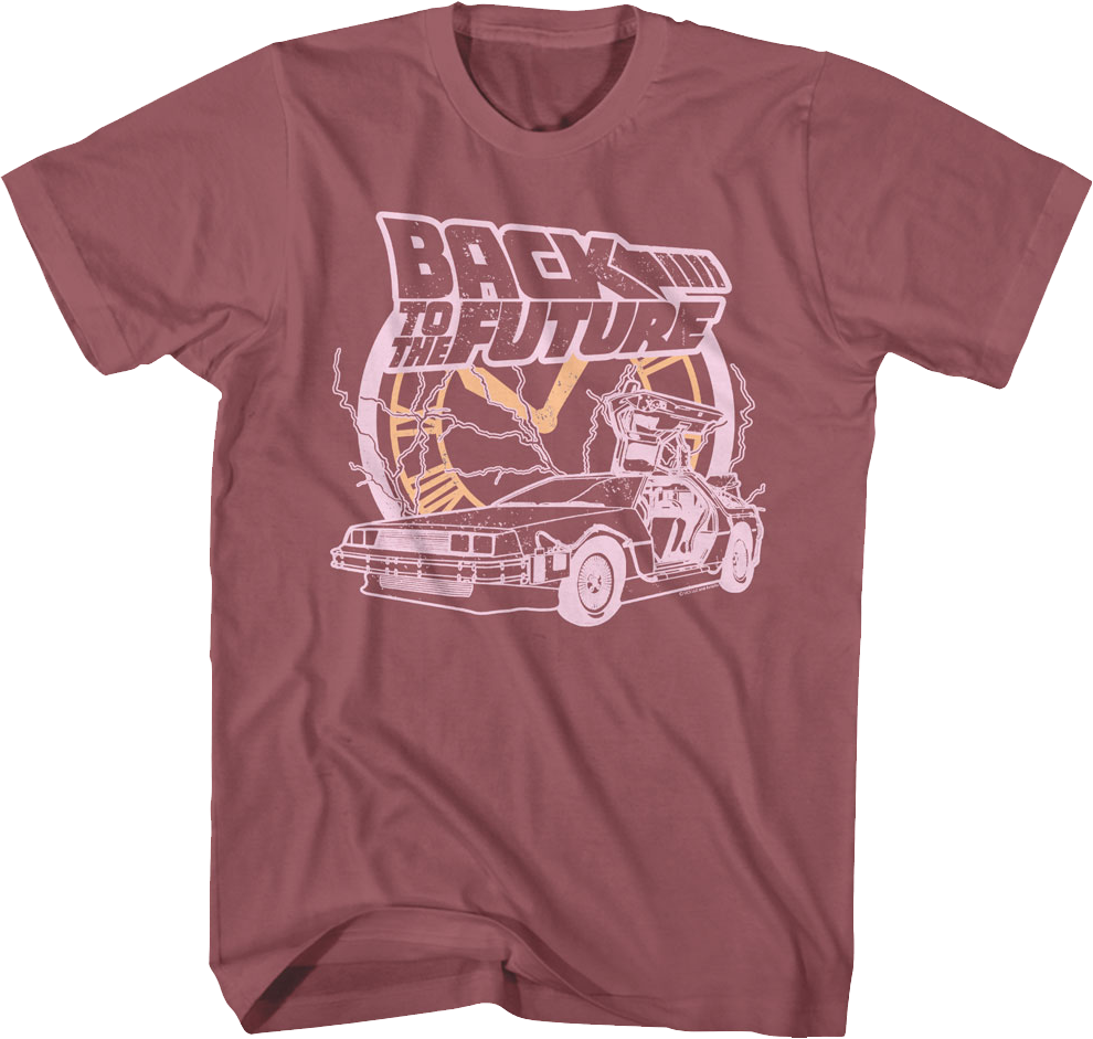 Retro Clock Collage Back To The Future T-Shirt product image 1