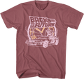 Retro Clock Collage Back To The Future T-Shirt product image 1
