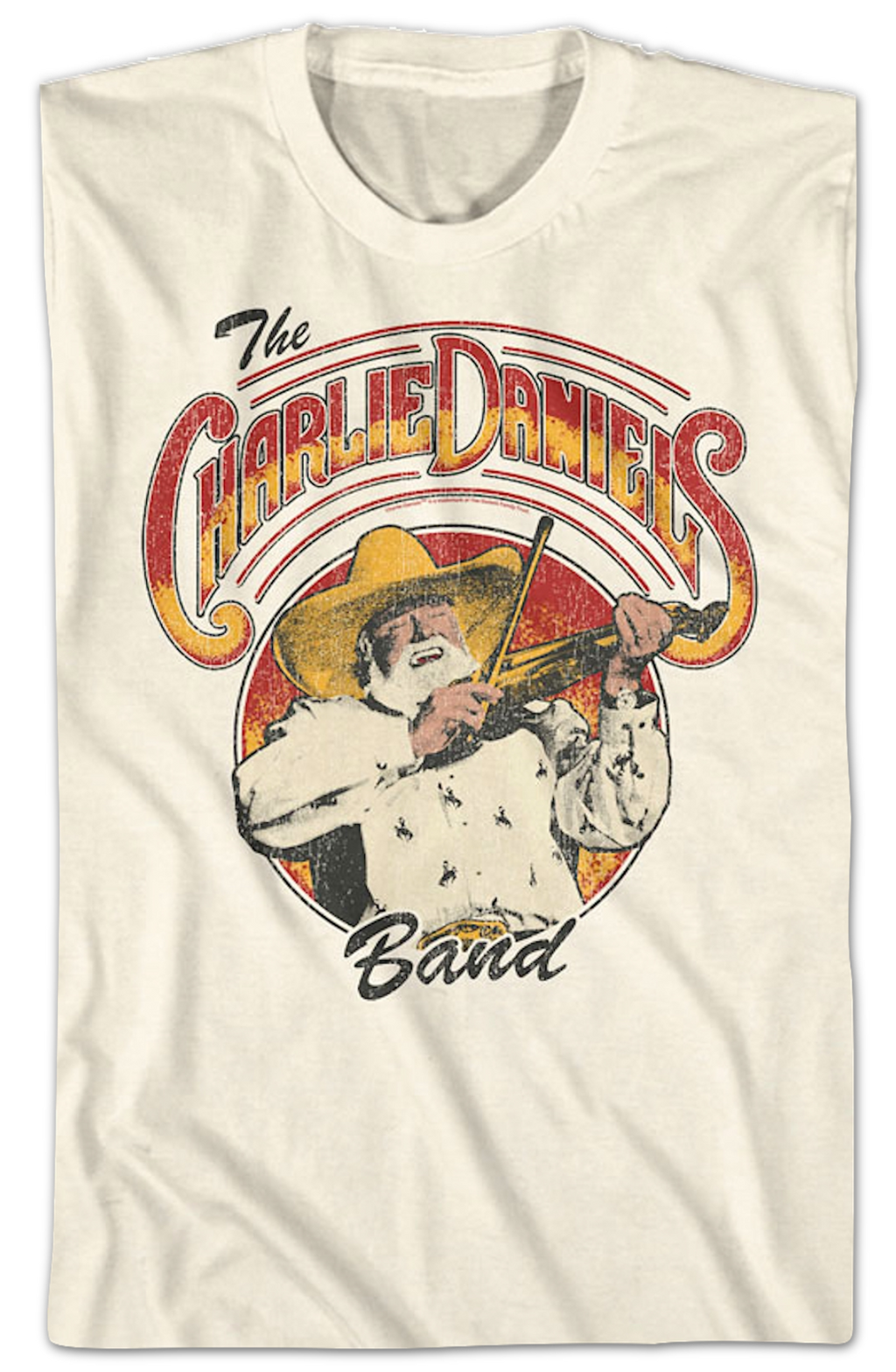 Retro Fiddle Photo Charlie Daniels Band T-Shirt product image 2
