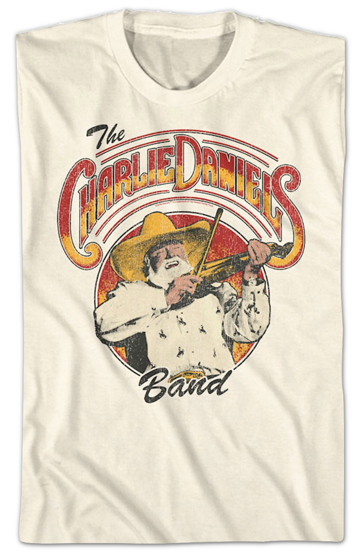 Retro Fiddle Photo Charlie Daniels Band T-Shirt product image 2