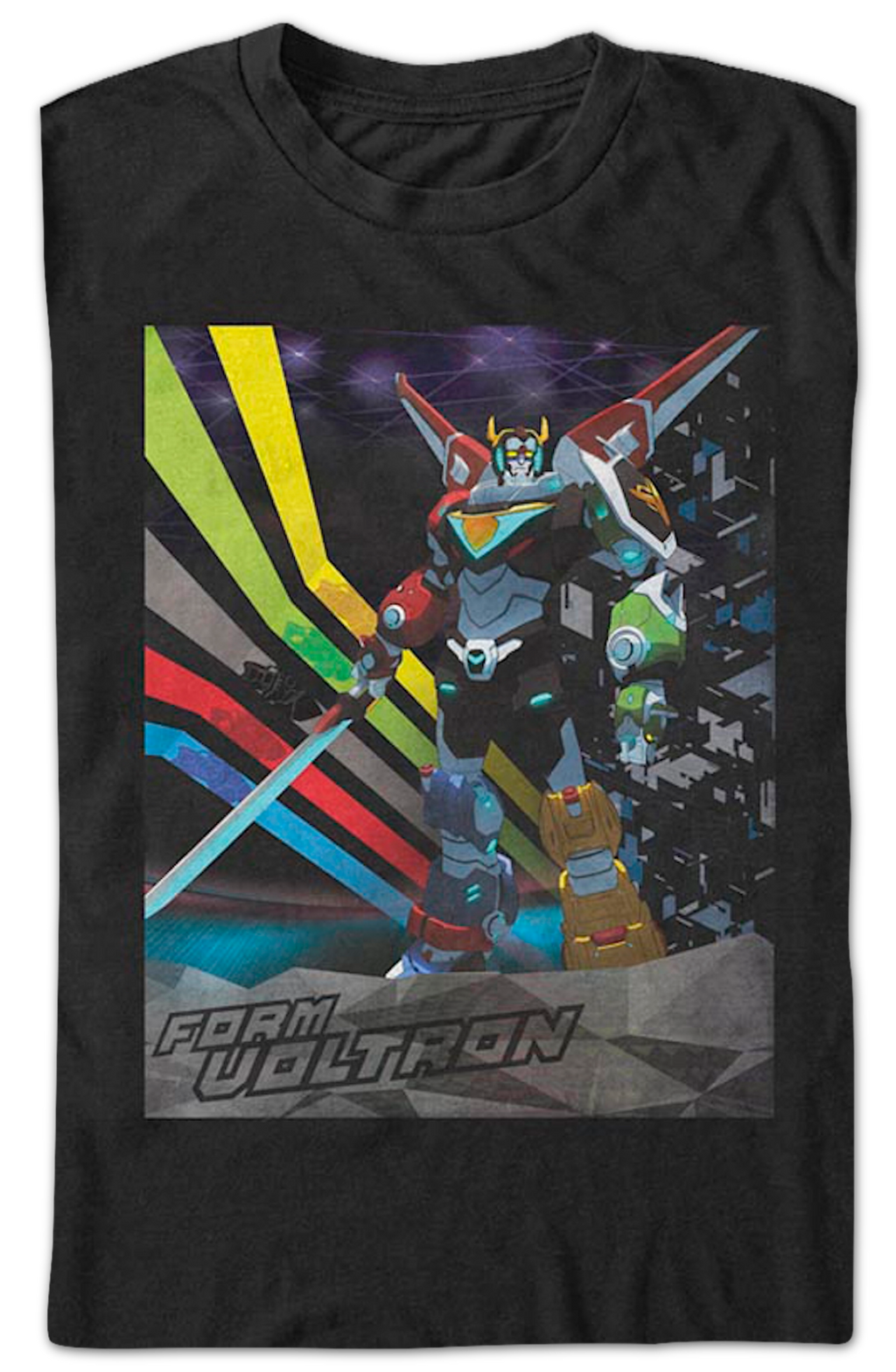 Retro Form Voltron T-Shirt product image 2