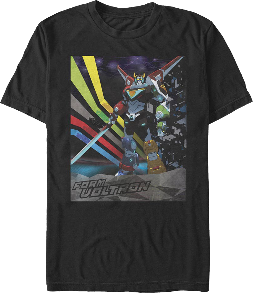 Retro Form Voltron T-Shirt product image 1