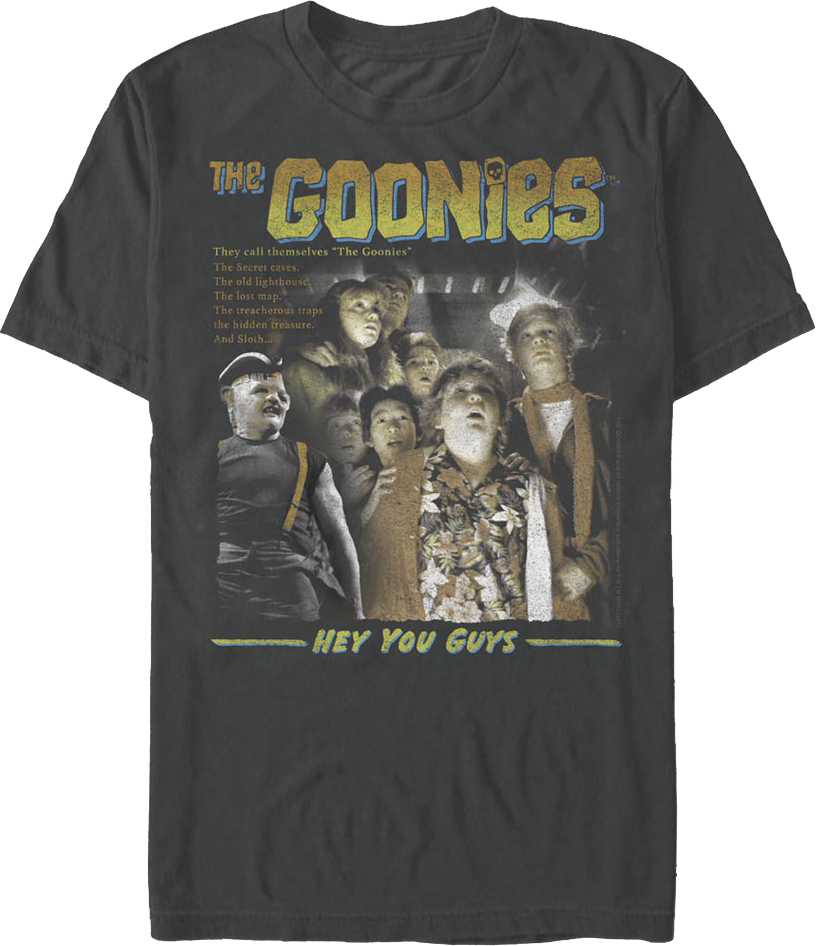 Retro Hey You Guys Goonies T-Shirt product image 1