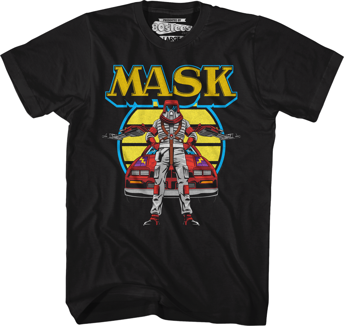 Retro Matt Trakker And Thunderhawk MASK T-Shirt product image 1