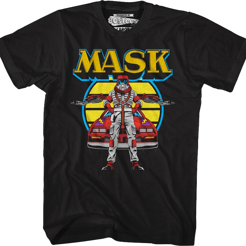 Exclusive Retro Matt Trakker And Thunderhawk MASK T-Shirt product image 1