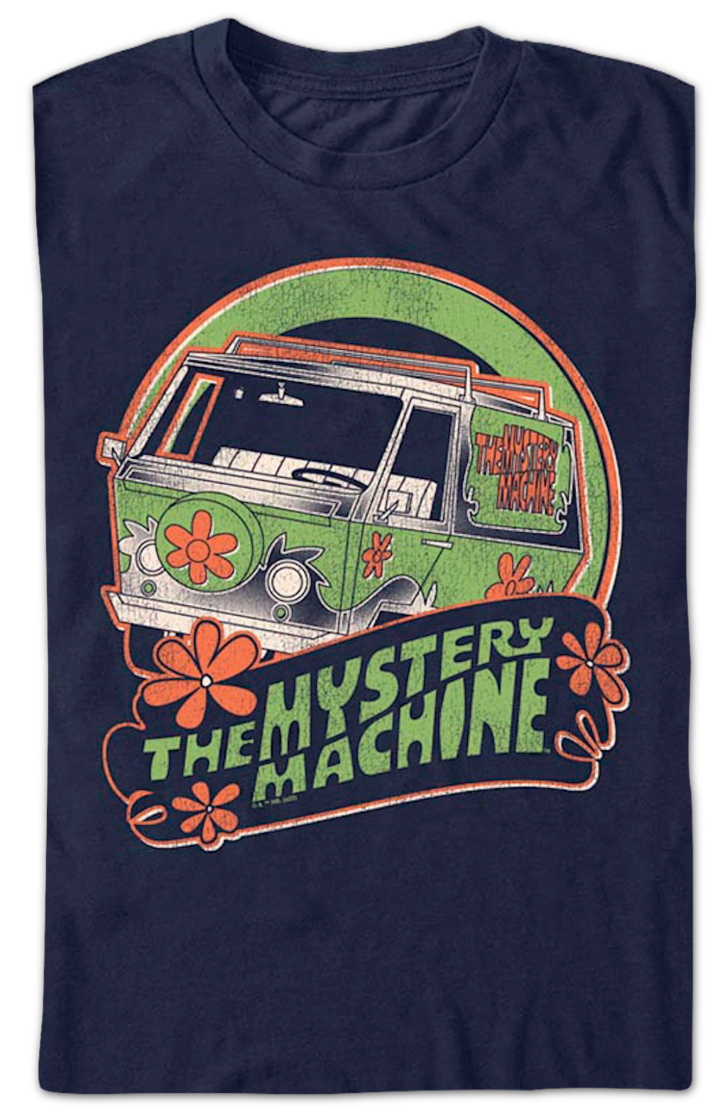 Retro Mystery Machine Logo Scooby-Doo T-Shirt product image 2
