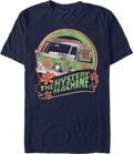 Retro Mystery Machine Logo Scooby-Doo T-Shirt product image 1