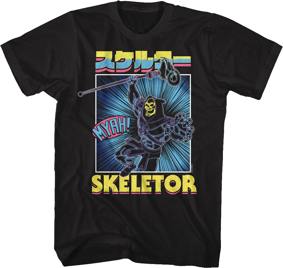 Retro Skeletor Masters of the Universe T-Shirt product image 1