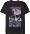 Retro Sometimes Dead Is Better Pet Sematary T-Shirt product image 1