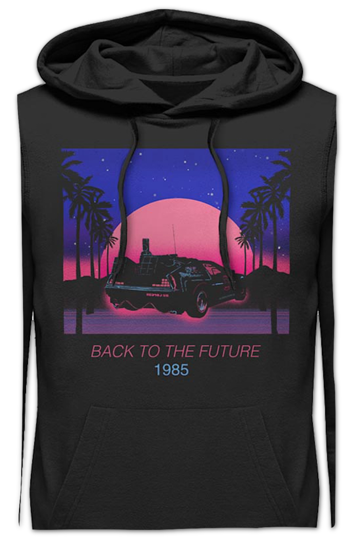 Retro Sunset Back To The Future Hoodie product image 2