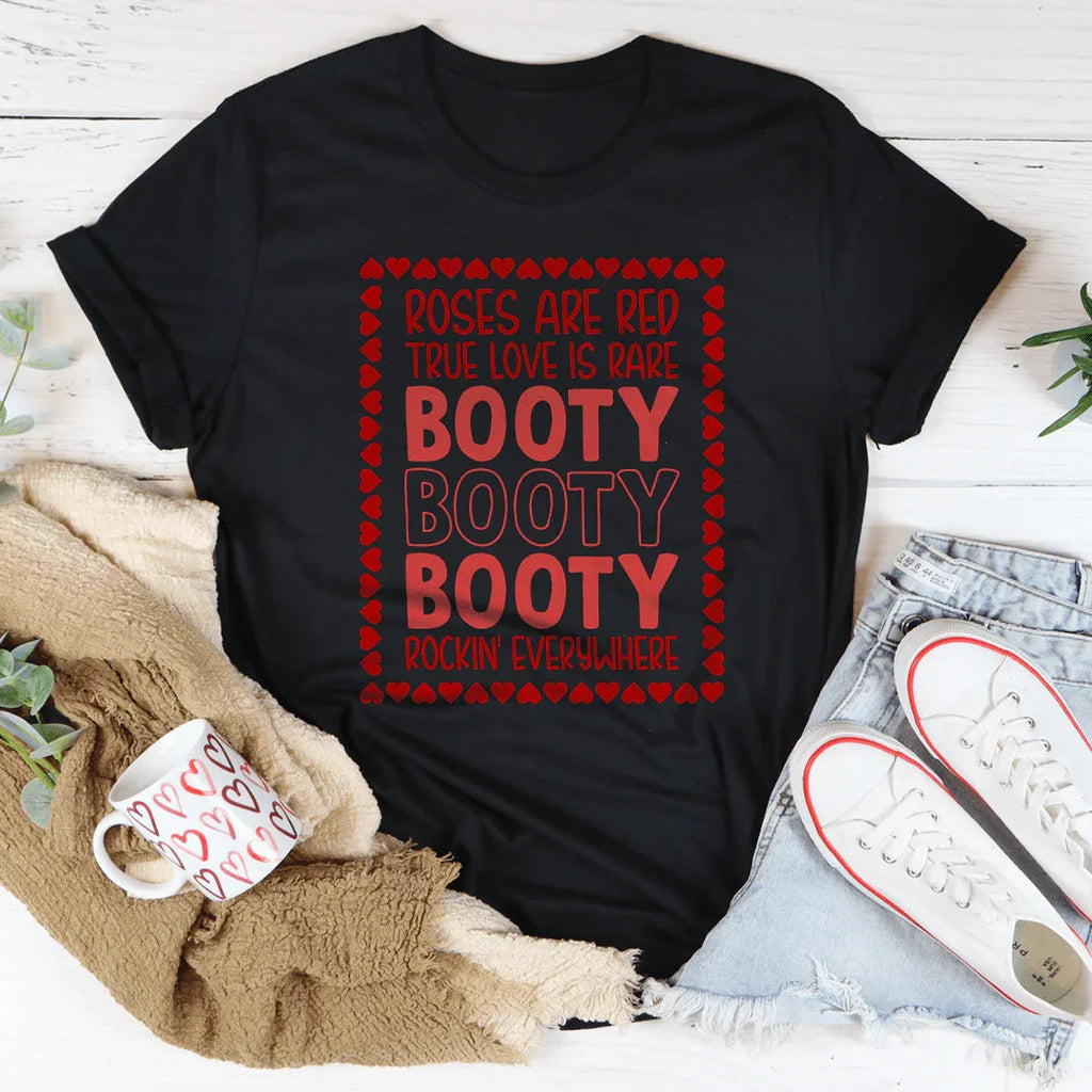 Roses Are Red True Love Is Rare Tee product image 3