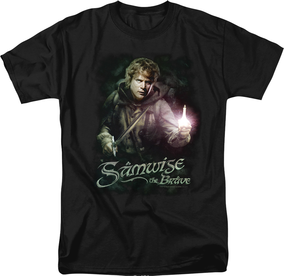 Samwise the Brave Lord of Rings T-Shirt product image 1