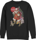Santa Claus And Puppy Coca-Cola Sweatshirt product image 1