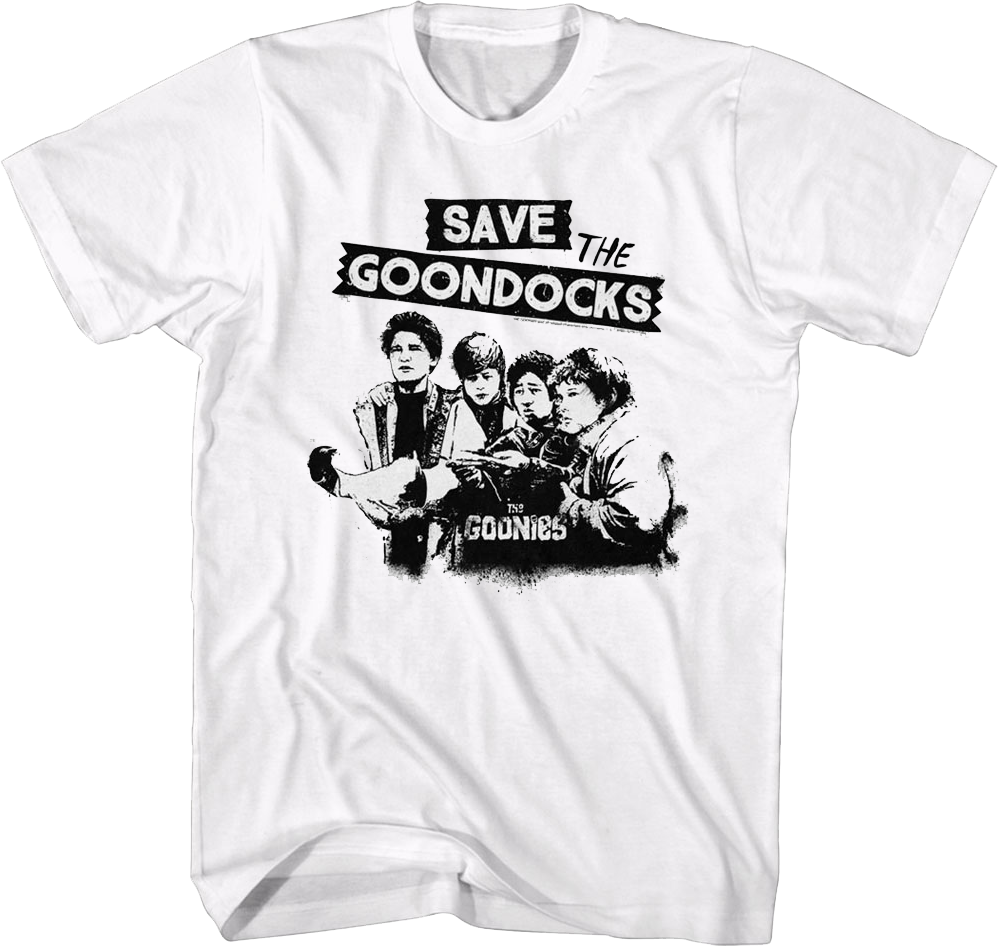 Save The Goon Docks Goonies T-Shirt product image 1