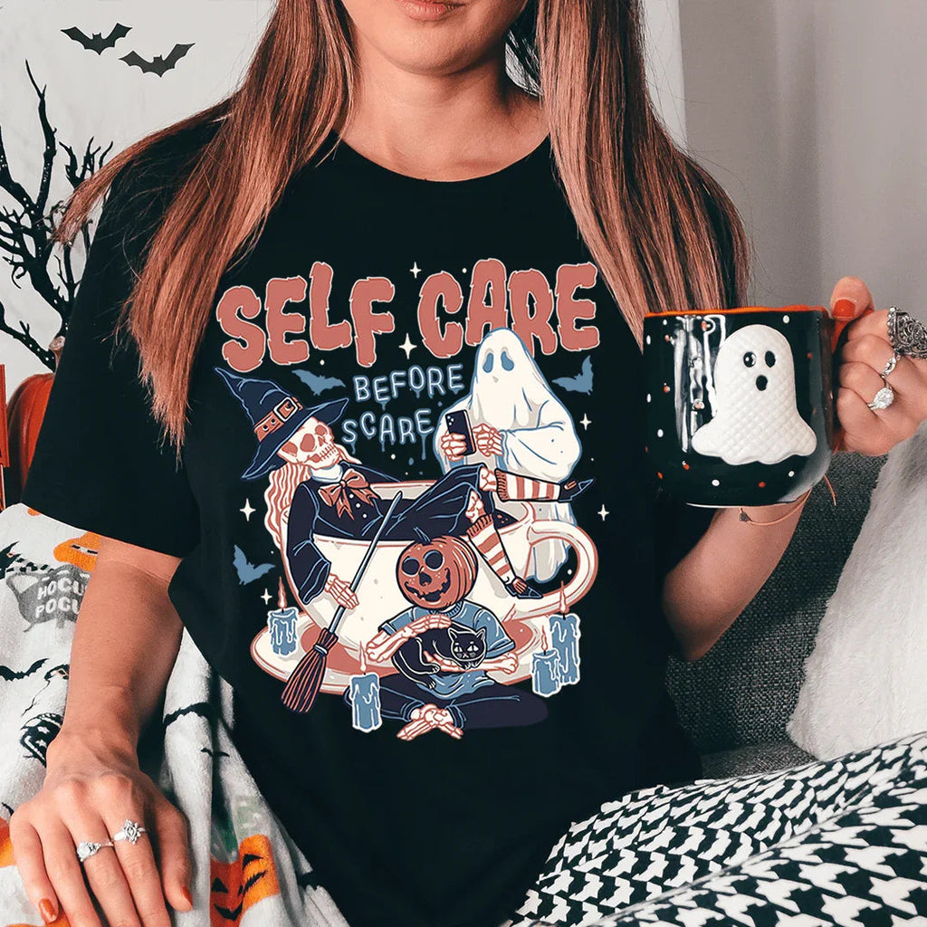 Self Care Before Scare Tee product image 3
