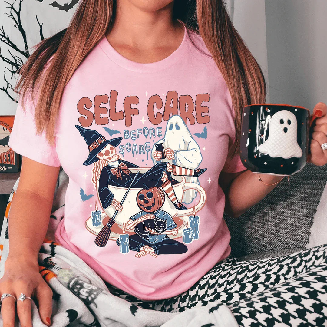 Self Care Before Scare Tee product image 1