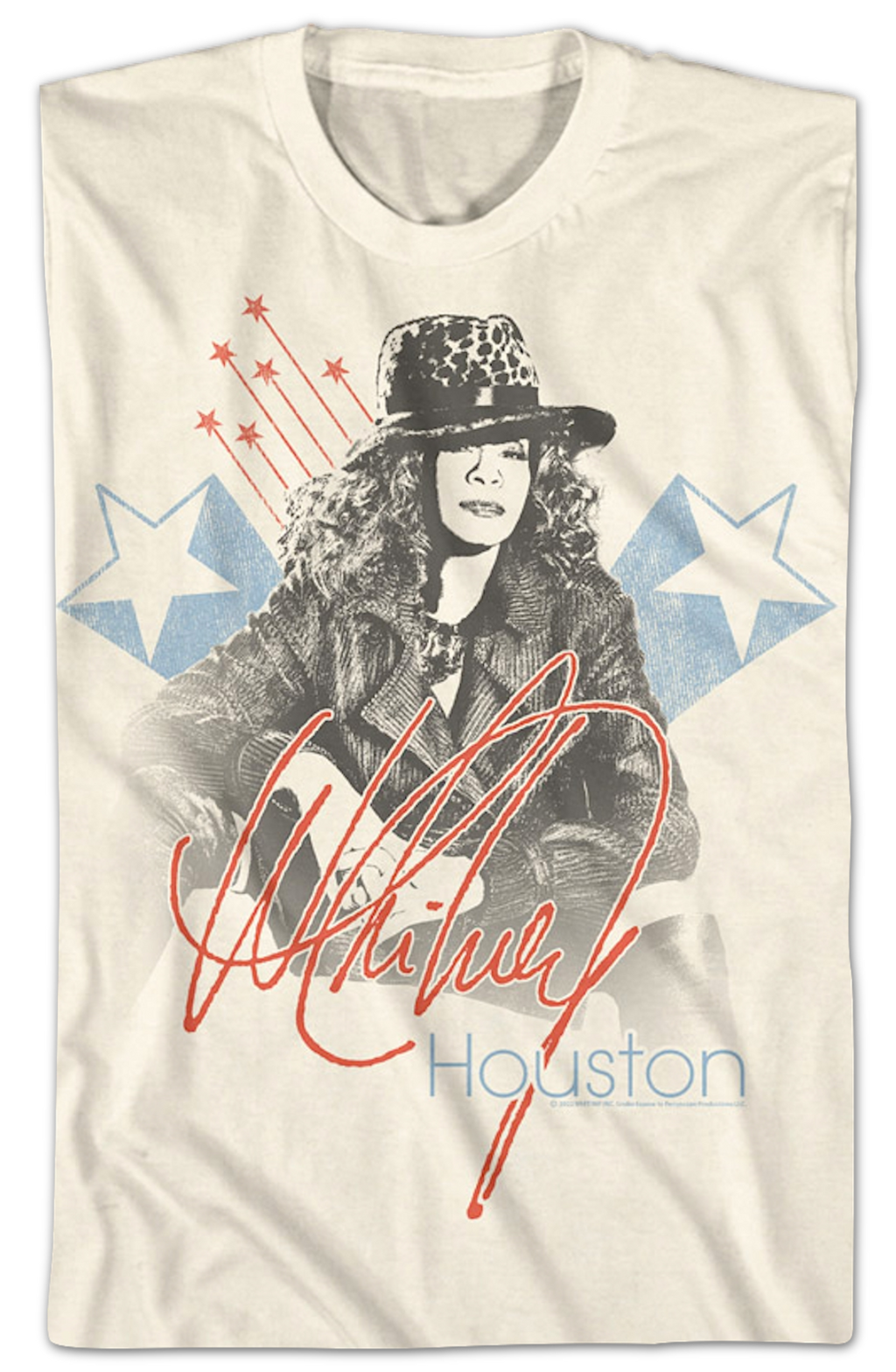 Shooting Stars Whitney Houston T-Shirt product image 2