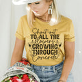 Shout Out To All The Flowers Growing Through Concrete Tee product image 1