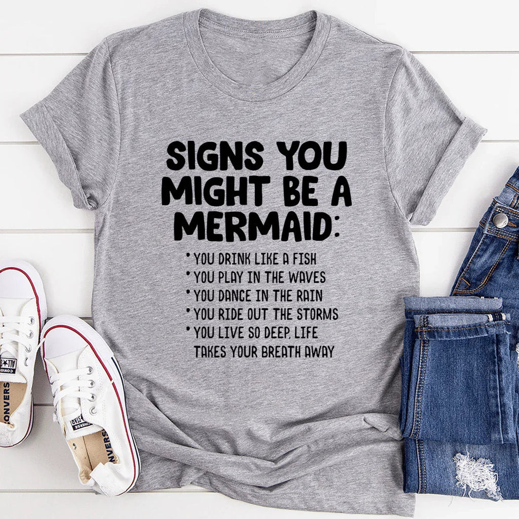 Coastal Beach Vibe Graphic Top – Signs You Might Be A product image 2