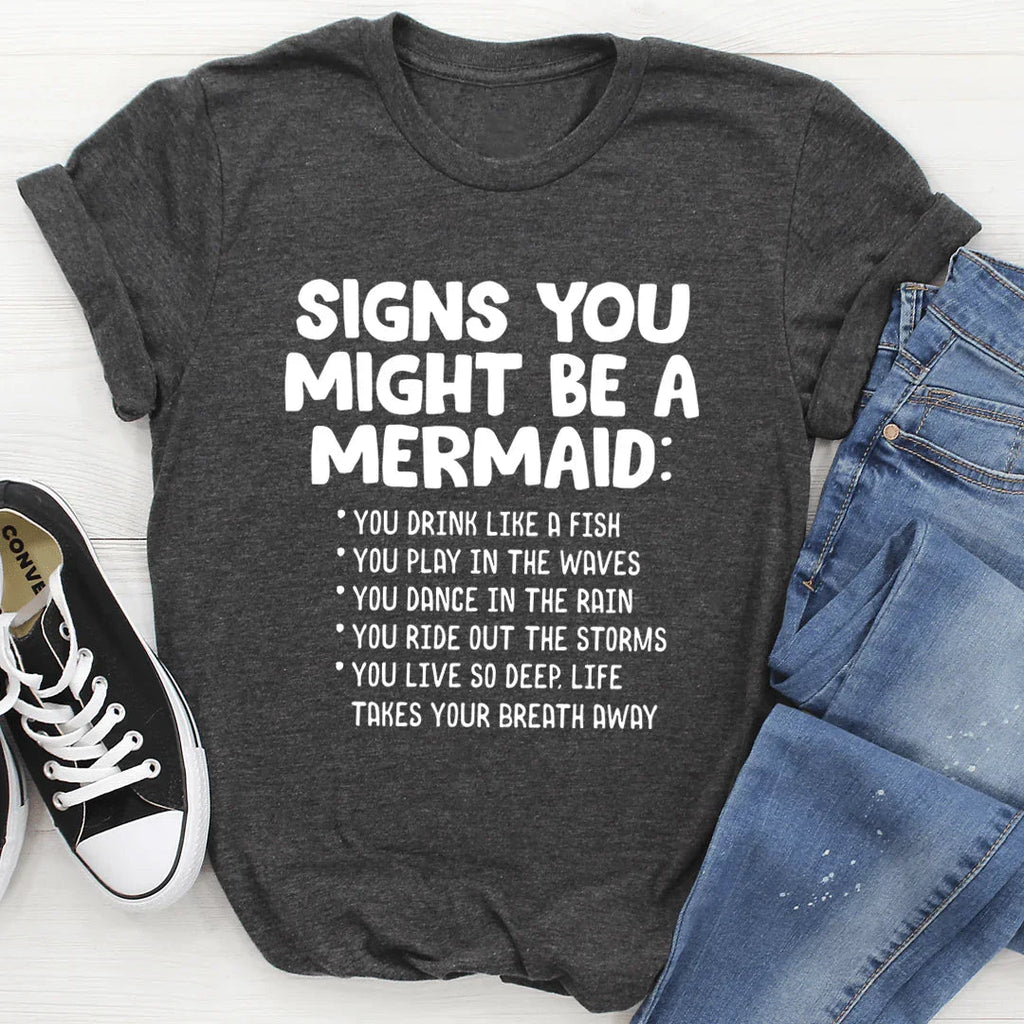 Coastal Beach Vibe Graphic Top – Signs You Might Be A product image 3