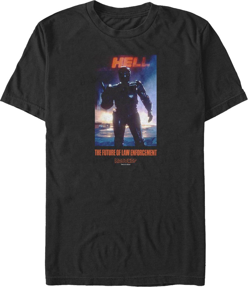 Silhouette Robocop T-Shirt product image 1