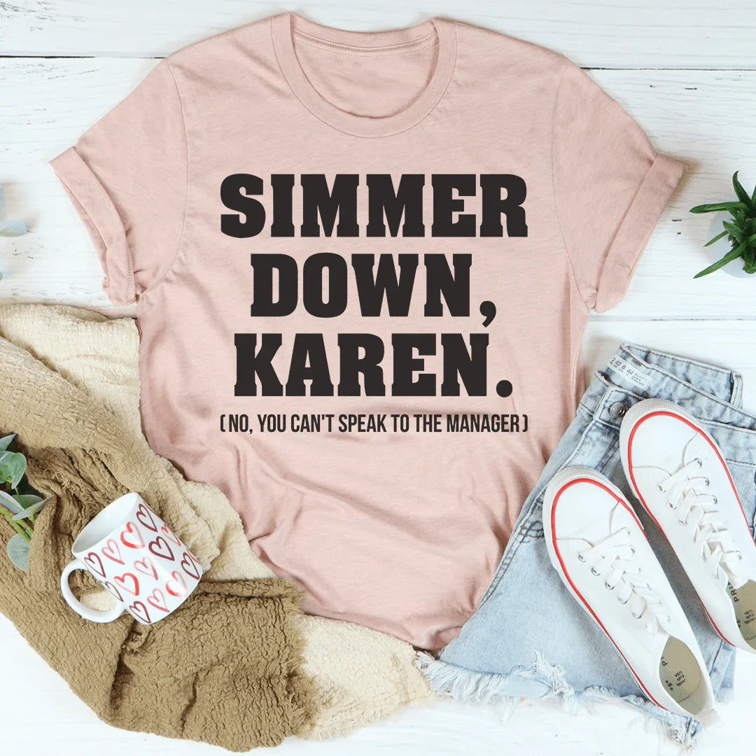 Simmer Down Karen Tee product image 4