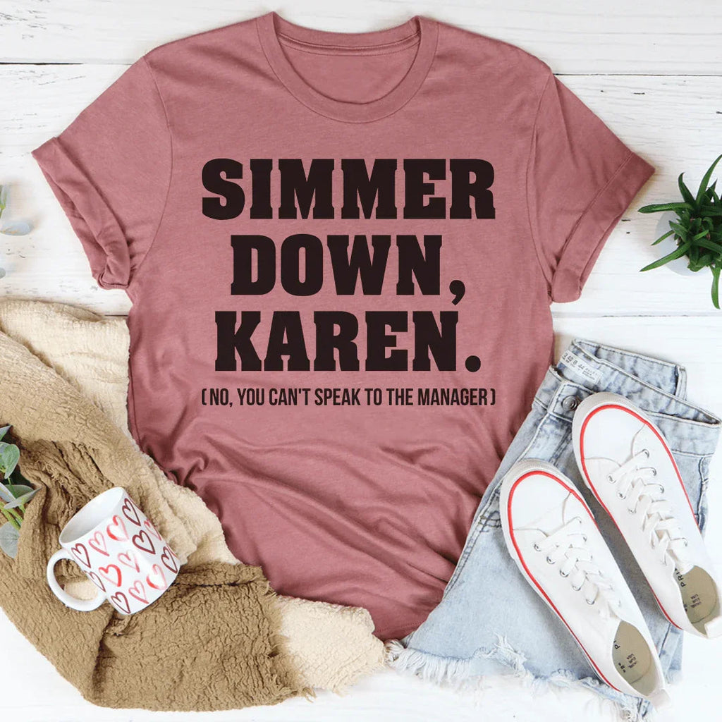 Simmer Down Karen Tee product image 3