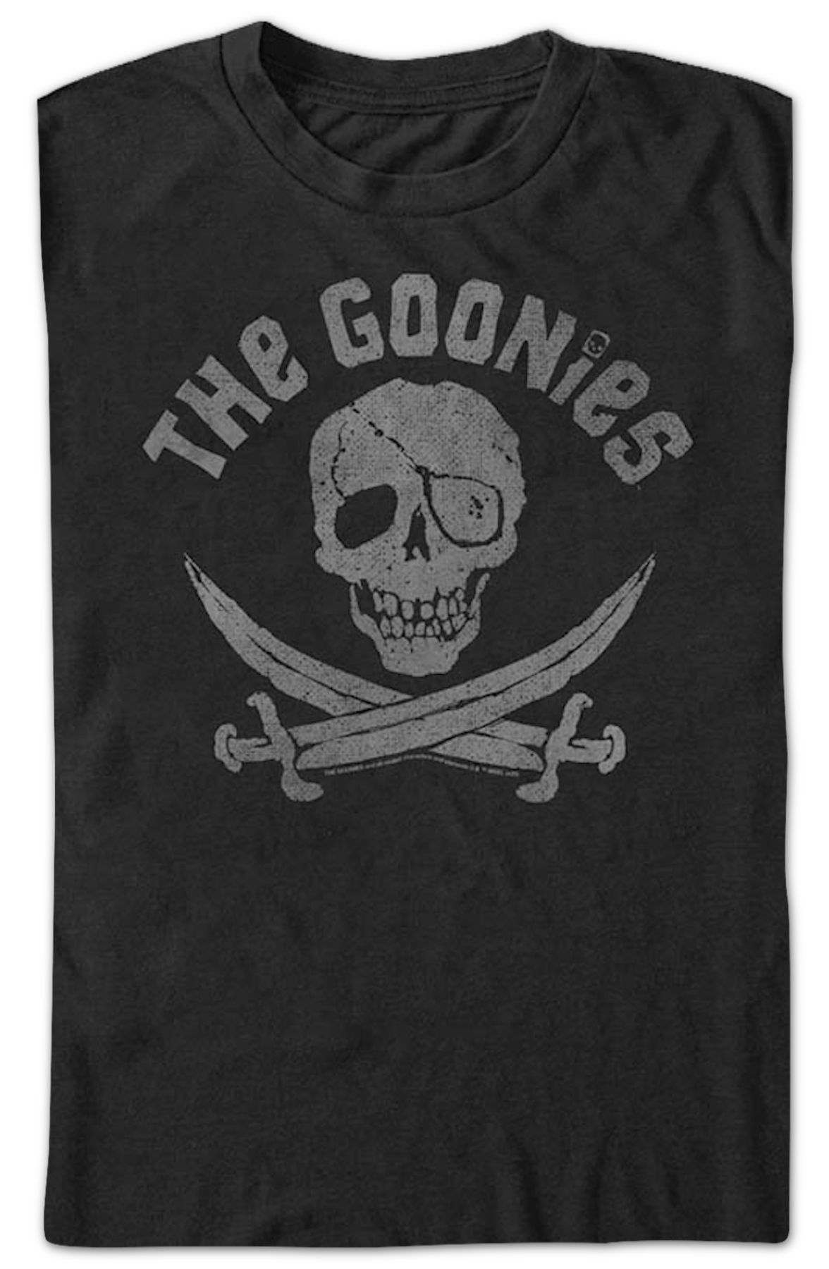 Skull And Cross Swords Logo Goonies T-Shirt product image 2