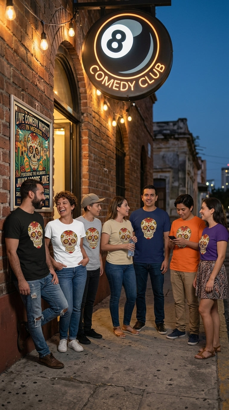 Skull Tattoo Design T-Shirt | as worn by Juan Moore Joke product image 8