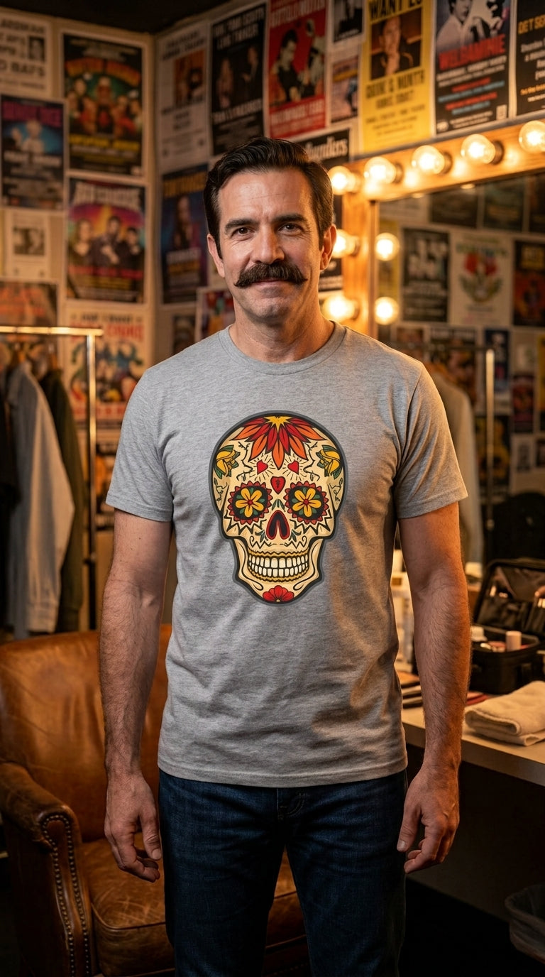 Skull Tattoo Design T-Shirt | as worn by Juan Moore Joke product image 3