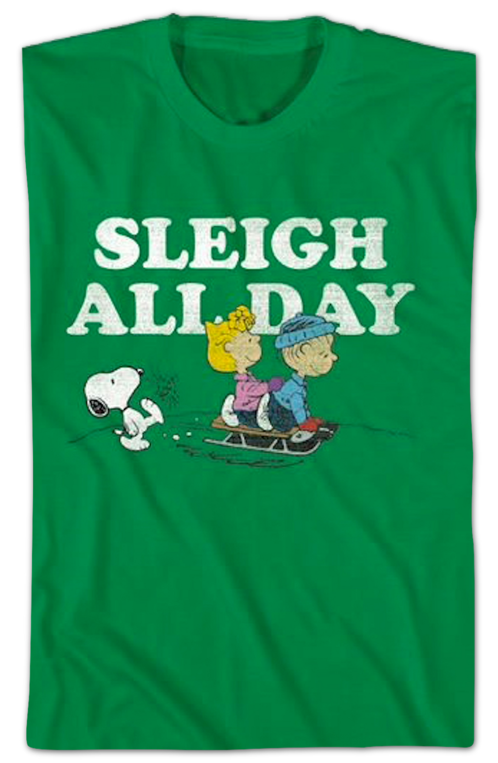 Sleigh All Day Peanuts T-Shirt product image 2