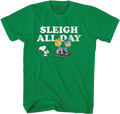 Sleigh All Day Peanuts T-Shirt product image 1