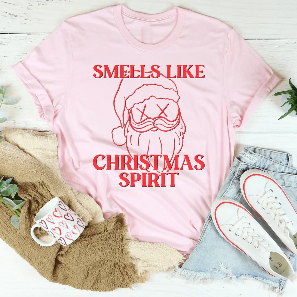 Smells Like Christmas Spirit Tee product image 3