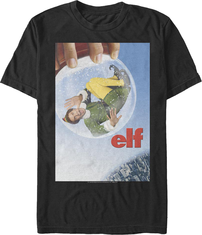 Snow Globe Elf T-Shirt product image 1