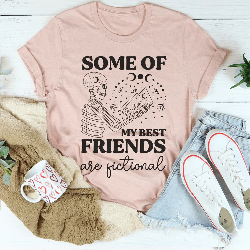 Some Of My Best Friends Are Fictional Tee product image 4
